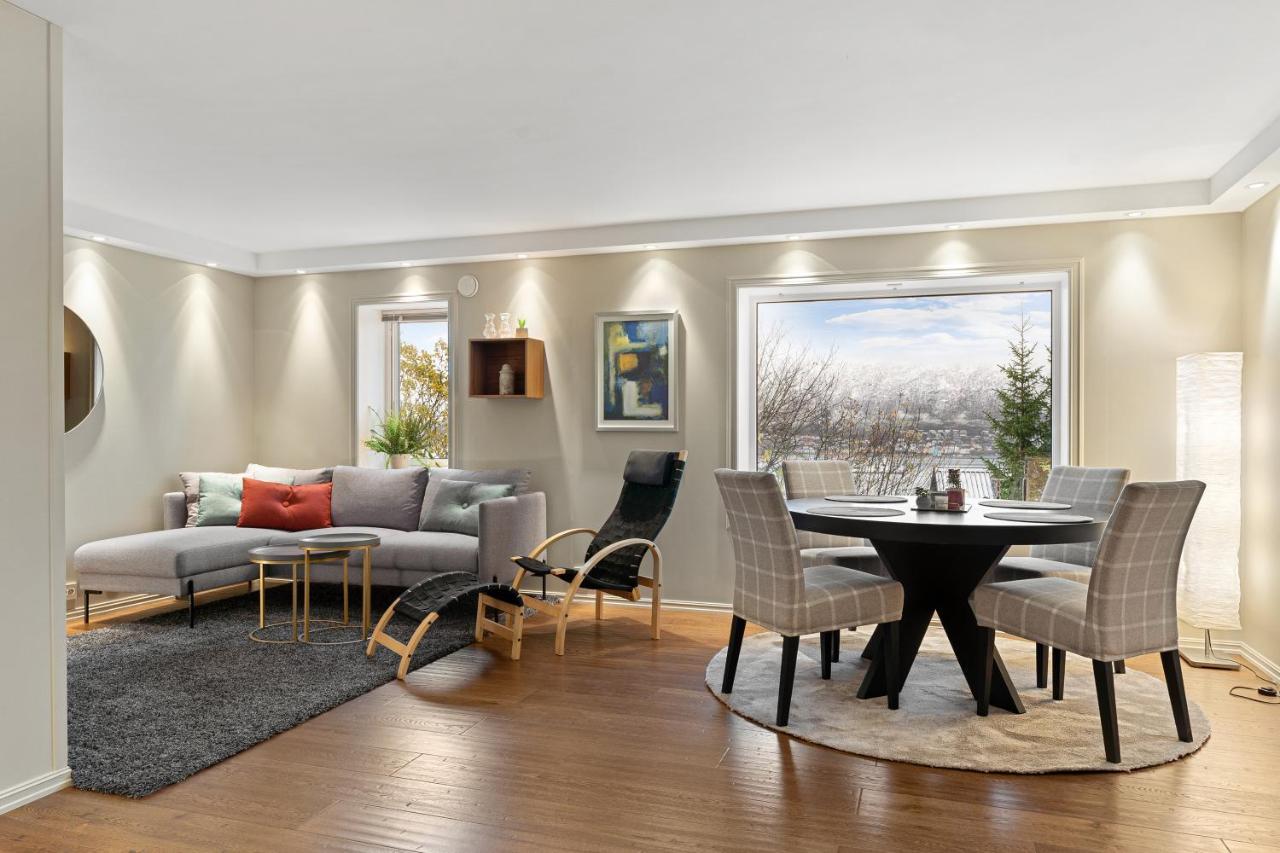 Cozy Elegant 2Bedroom Apt W/Parking And Nice View Τρόμσο Εξωτερικό φωτογραφία